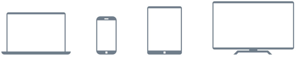 Laptop, smartphone, tablet, television