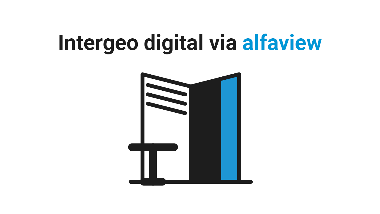 Intergeo digital via alfaview